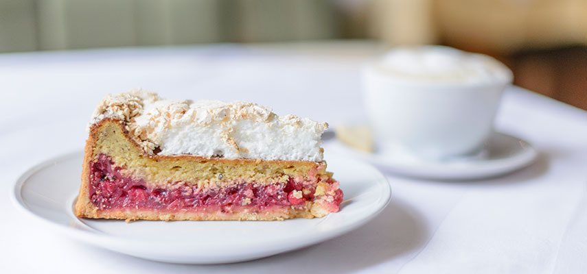 Biohotel Mohren hausgebackener Kuchen